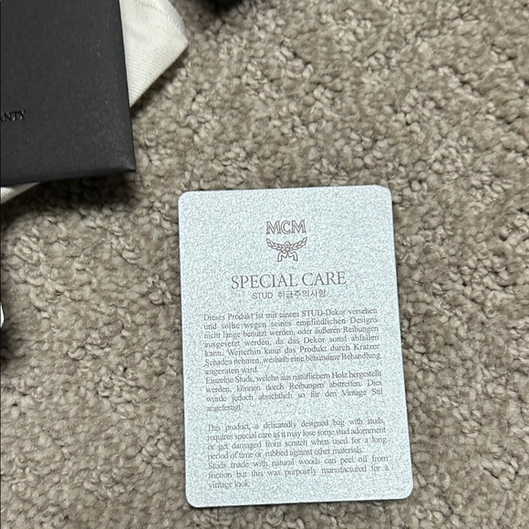 MCM Black Retro Cassette Key Holder - Picture 3 of 5